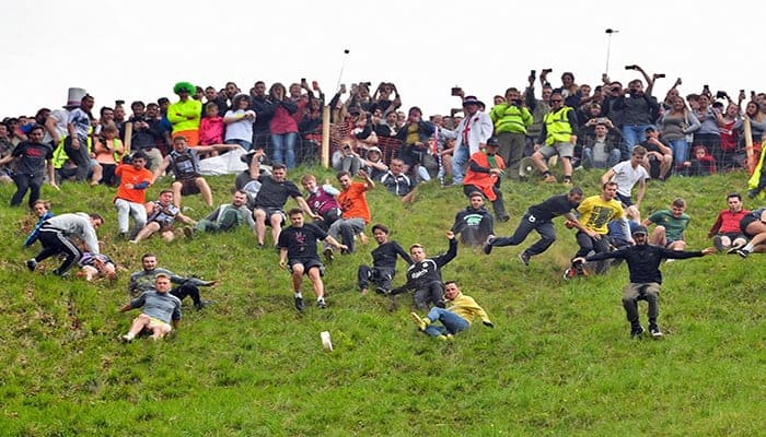 cheese rolling england