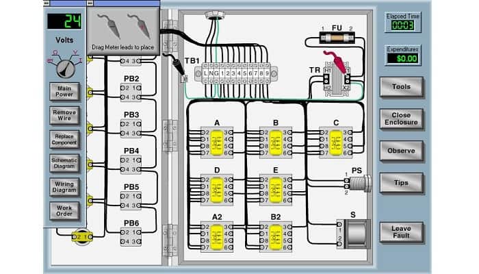 Programas para simular circuitos eléctricos