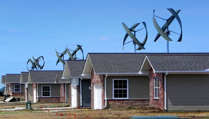 Turbinas de viento residenciales