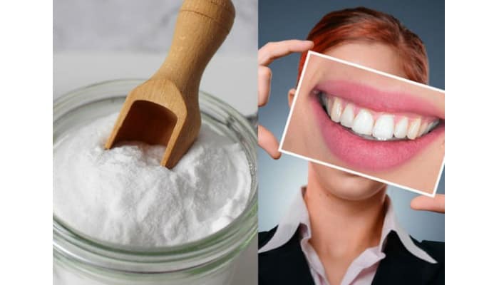 Bicarbonato de sodio para dientes más blancos