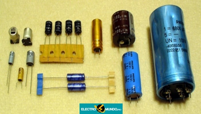 Condensador electrolítico: Condensador electrolítico de aluminio