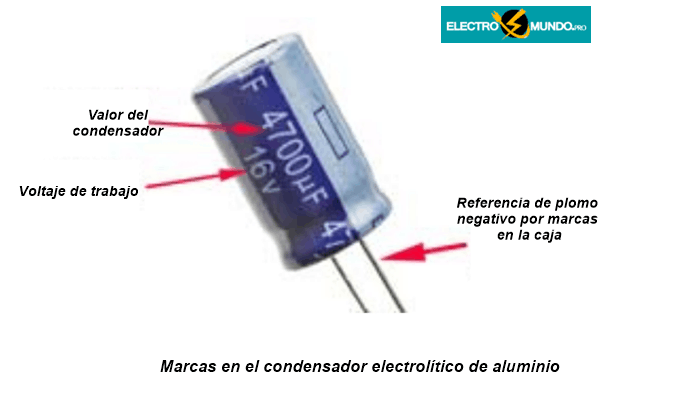 Marcas del condensador electrolítico