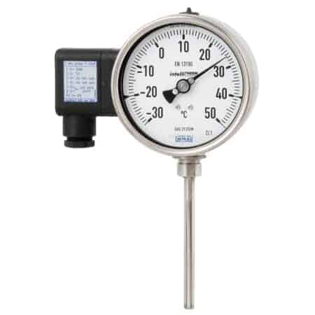 termómetro de gas