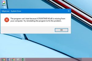 Cómo Solucionar El Error Vcruntime140.Dll En Windows 10