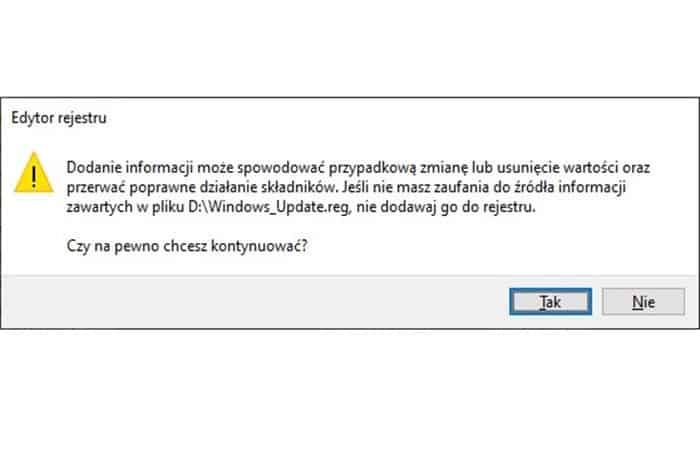 corrige el error 0x80080005 en Windows Update recreando la estructura de entrada del servicio en el registro