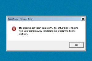 Reparar El Error Falta VCRUNTIME140.Dll En Windows