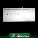 Cómo Corregir El Error “Unknown Hard Error” En Windows 10/8/7