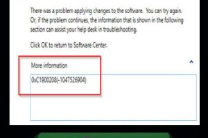 0xC1900208: Error De Actualización De Windows 10. Soluciones