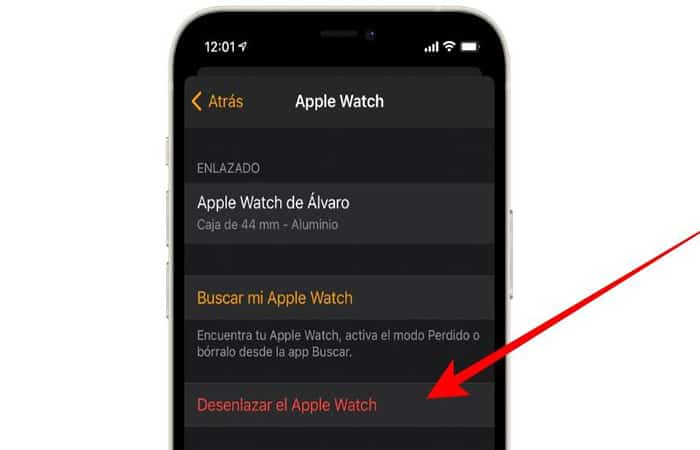 Desenlazar Apple Watch