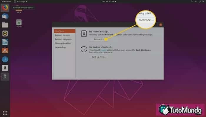 Cómo restaurar las copias de seguridad de Ubuntu