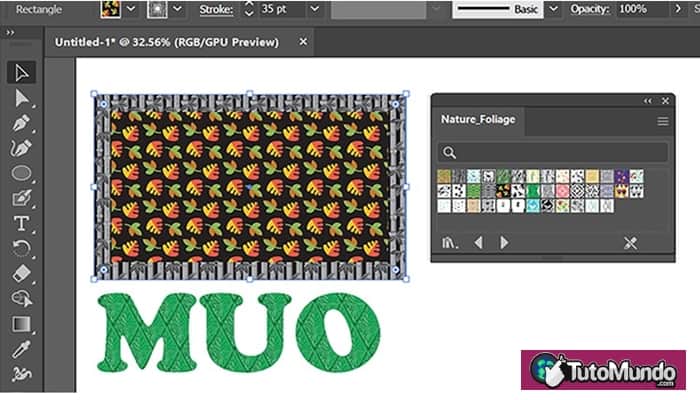 Cómo crear o editar un patrón en Adobe Illustrator