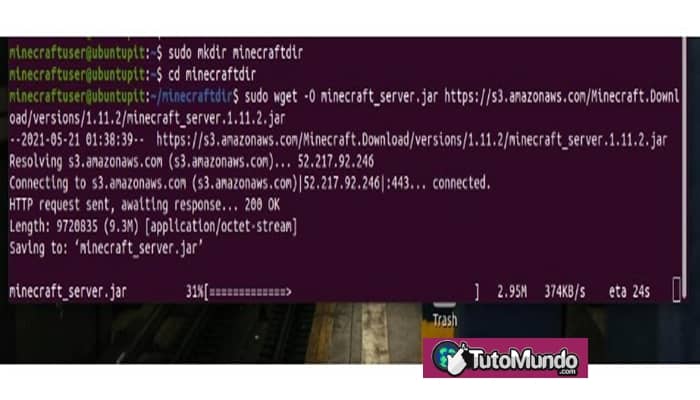 Descargar Minecraft en Ubuntu/Debian