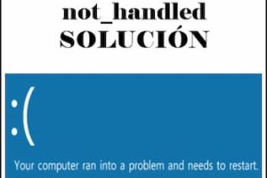 Error kmode_exception_not_handled | Soluciones