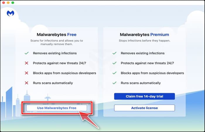 Mac utiliza Malwarebytes gratis
