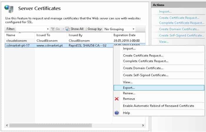 Generar Un Certificado En Formato PFX