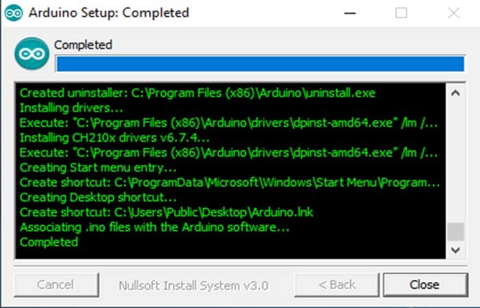 Arduino IDE en Windows