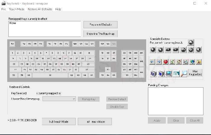 Cambiar el funcionamiento de su teclado
