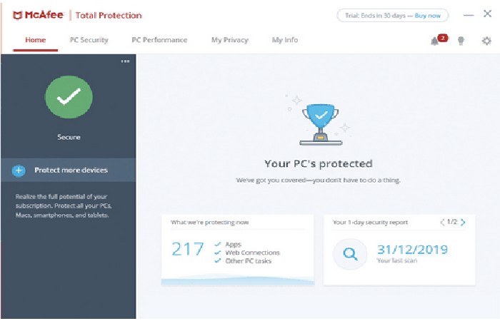 McAfee Total Protection Antivirus