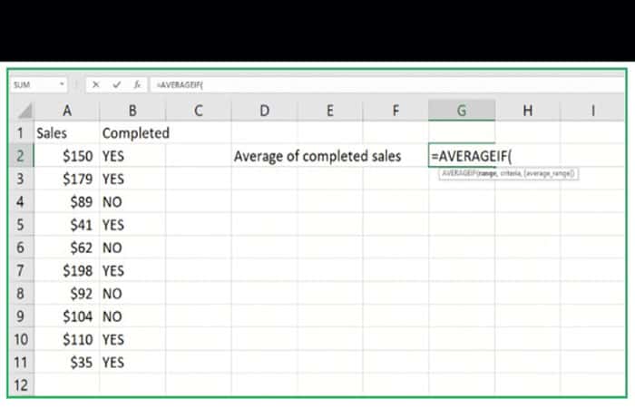 Sacar el promedio en Excel