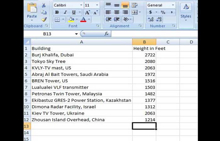 Hacer un gráficos de barras en Excel