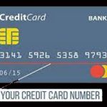 Números de la tarjeta de crédito