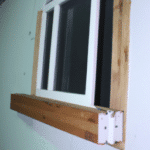 Cómo construir una ventana corrediza de madera.
