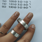 Cómo tomar medidas precisas para el diámetro de un anillo.