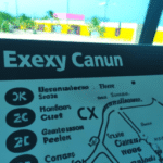 Guía para llegar al aeropuerto de Cancún en transporte público.