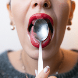 limpiar la lengua con una cuchara tutorial facil y eficaz
