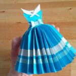 Tutorial para crear un vestido de papel para calaveras.